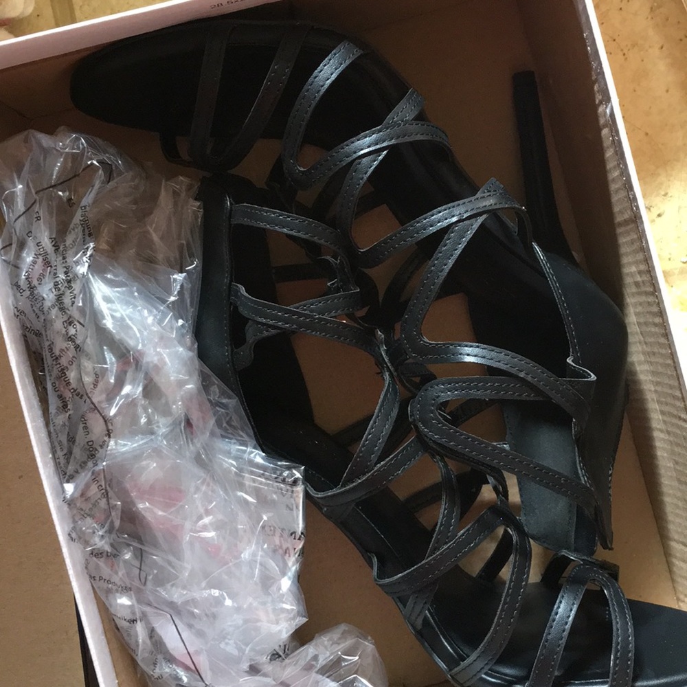 Black heels